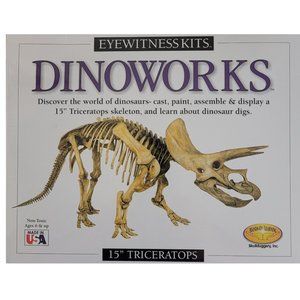 Eyewitness Kits Dinoworks - 15" Triceratops